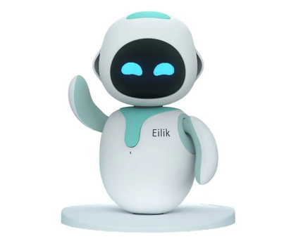 Zabawka edukacyjno-interaktywna Eilik Desktop Companion Robot Blue